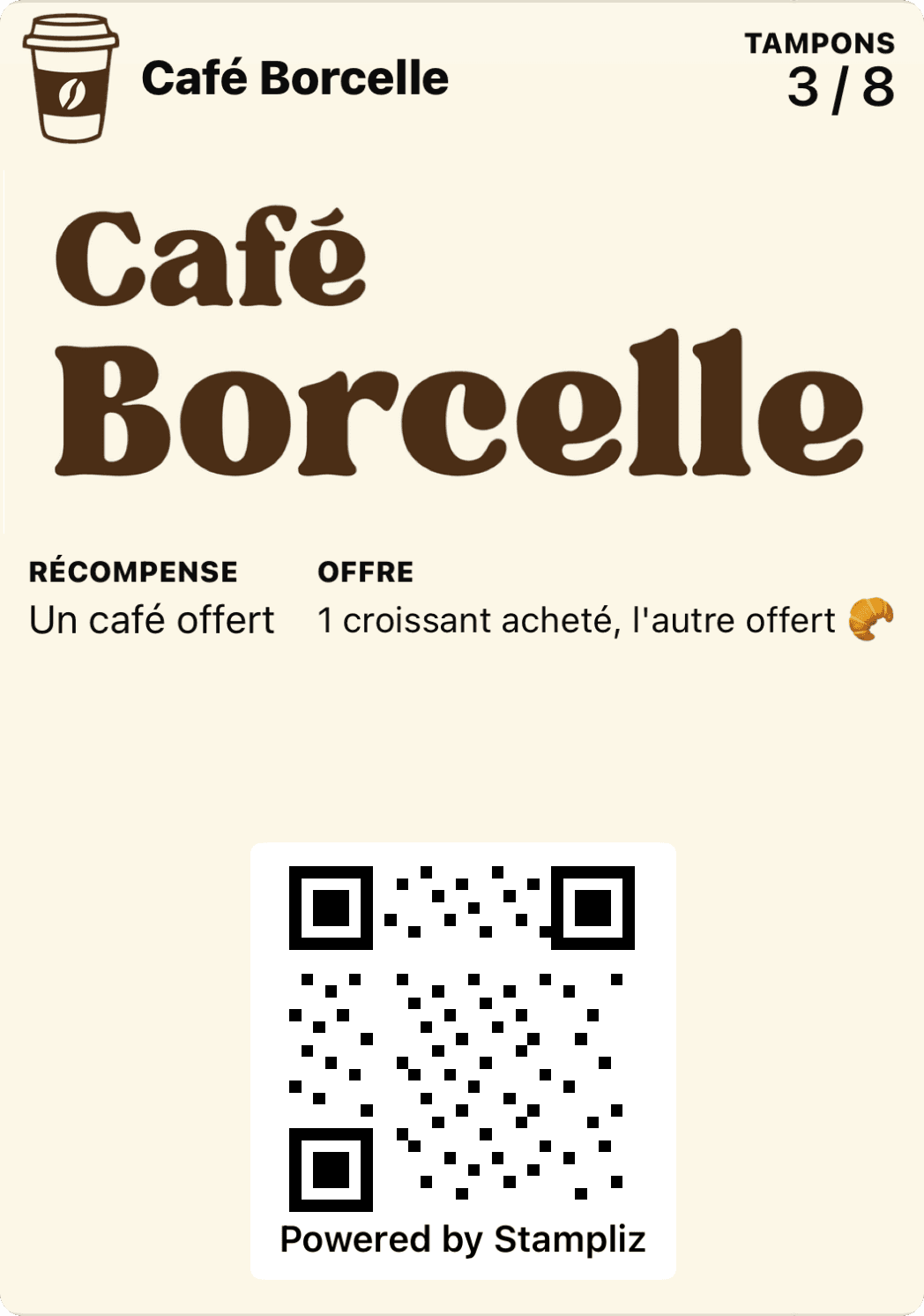 Café Borcelle — Stamps 3 / 8